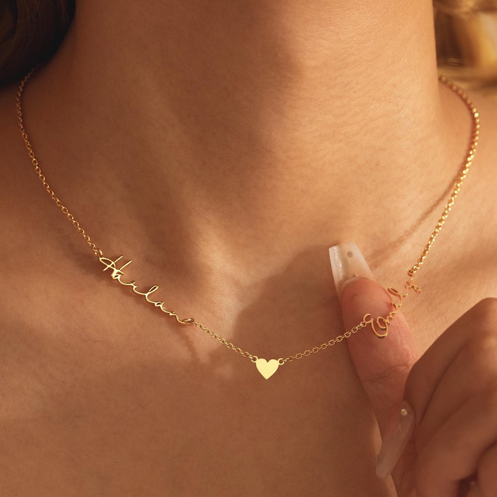 Lemegeton-collar con nombre pe - Birth Flower Necklace reseña y precio