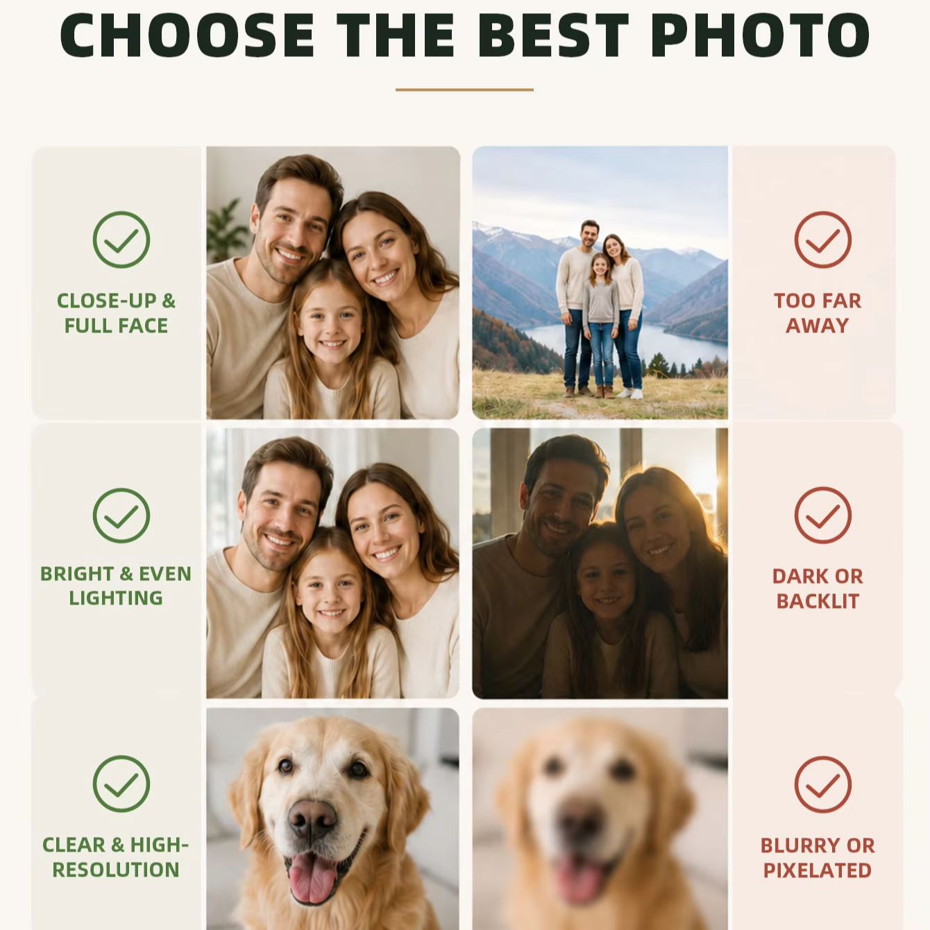 Impresión de fotografía person - Pet Portrait Custom reseña y precio